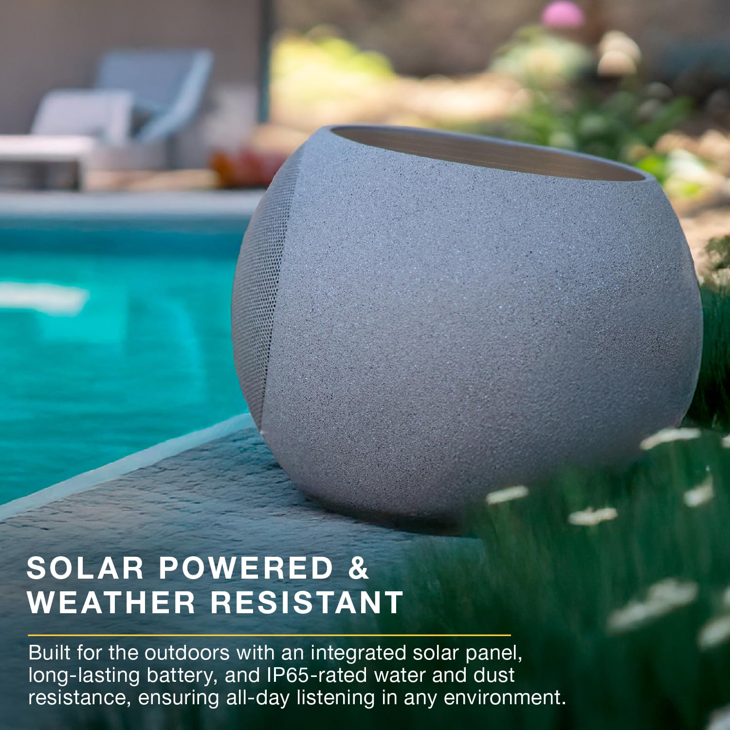 Amazon.com: Victrola Zen – Wireless Outdoor Bluetooth Solar