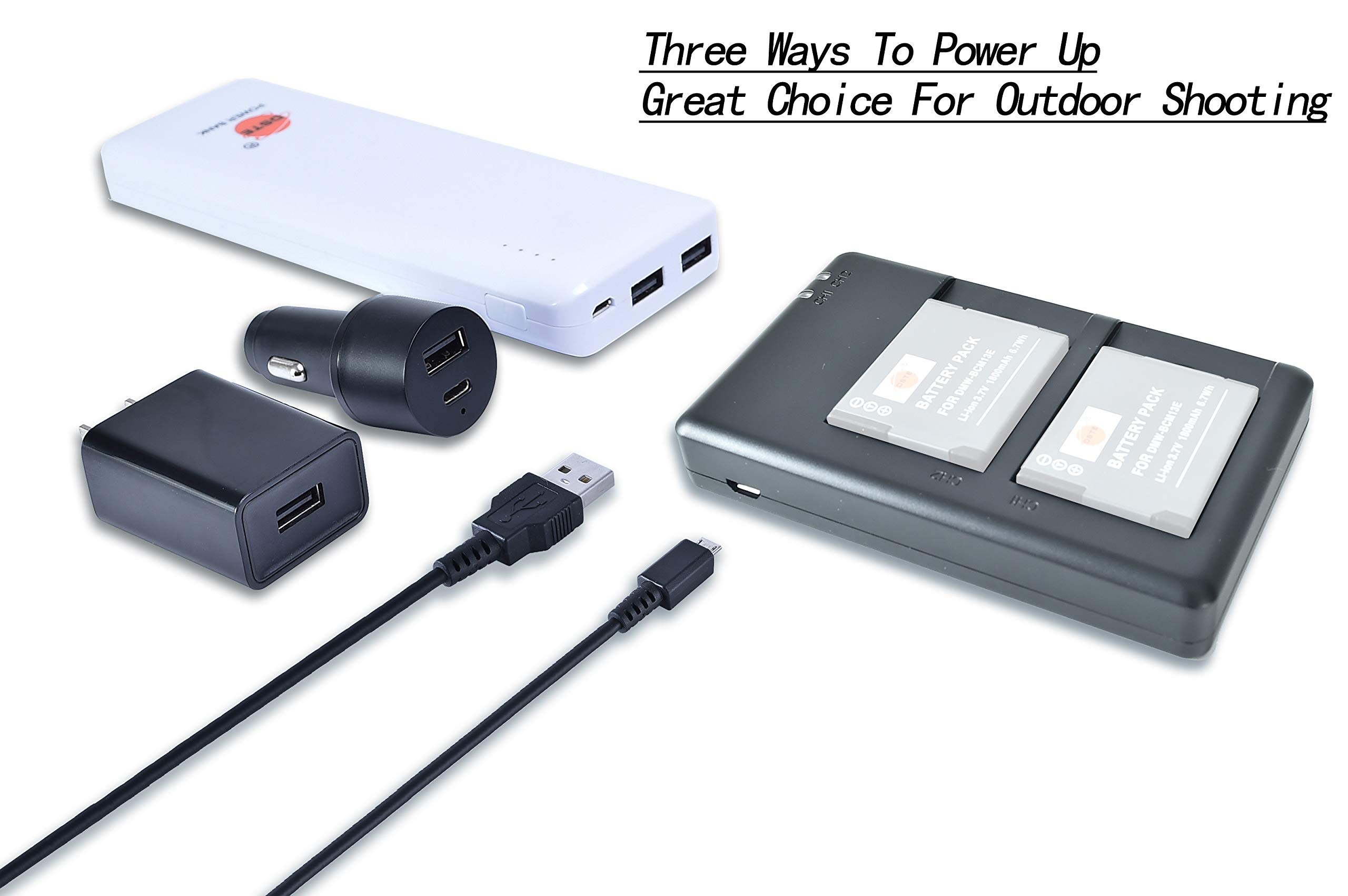 Chargeur Panasonic DMW-BCM13|Livraison GRATUITE!Chargeur de batterie