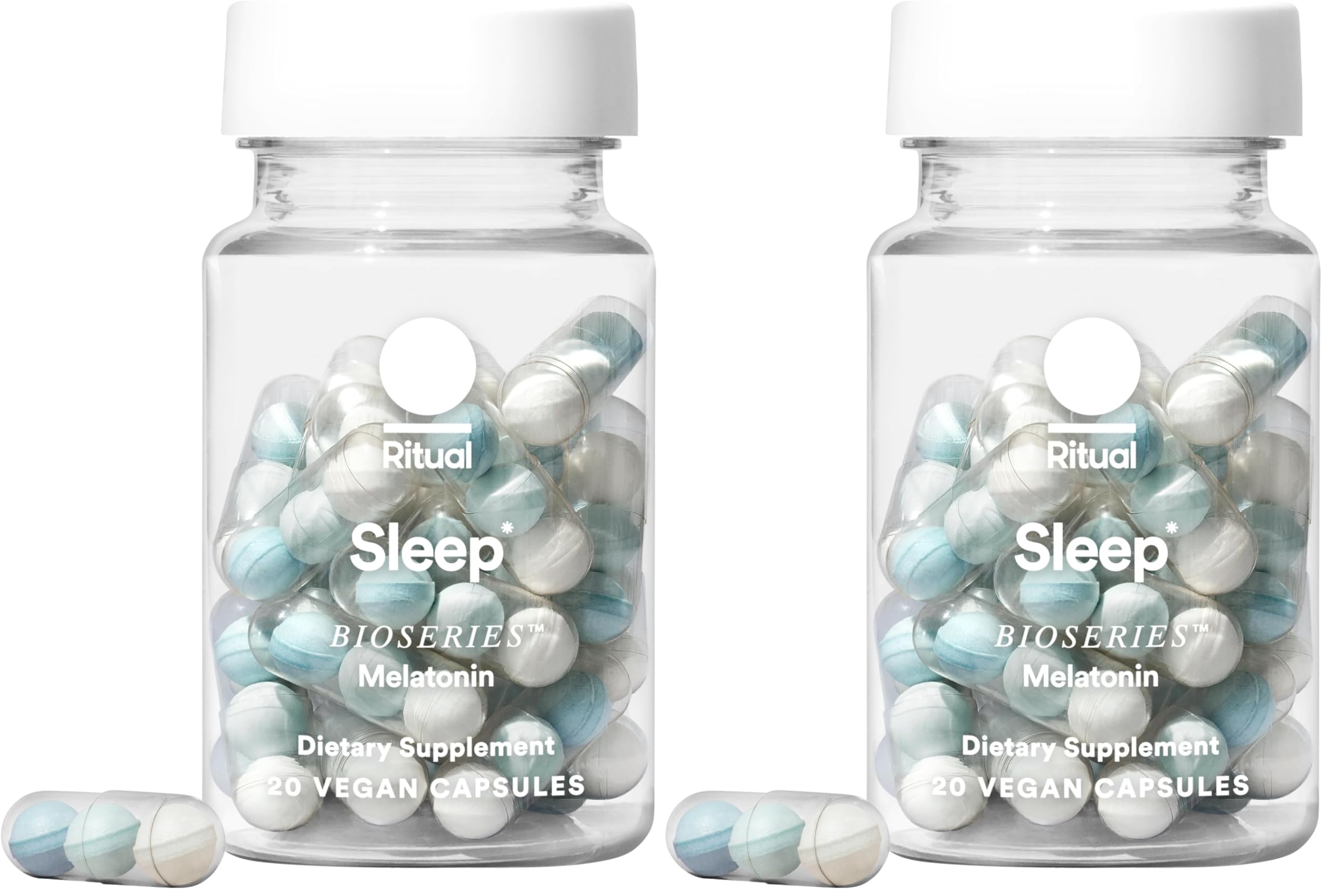 Ritual Melatonin 5mg Sleep Aid Supplement - BioSeries Time-Release Capsules — Amazon image 9