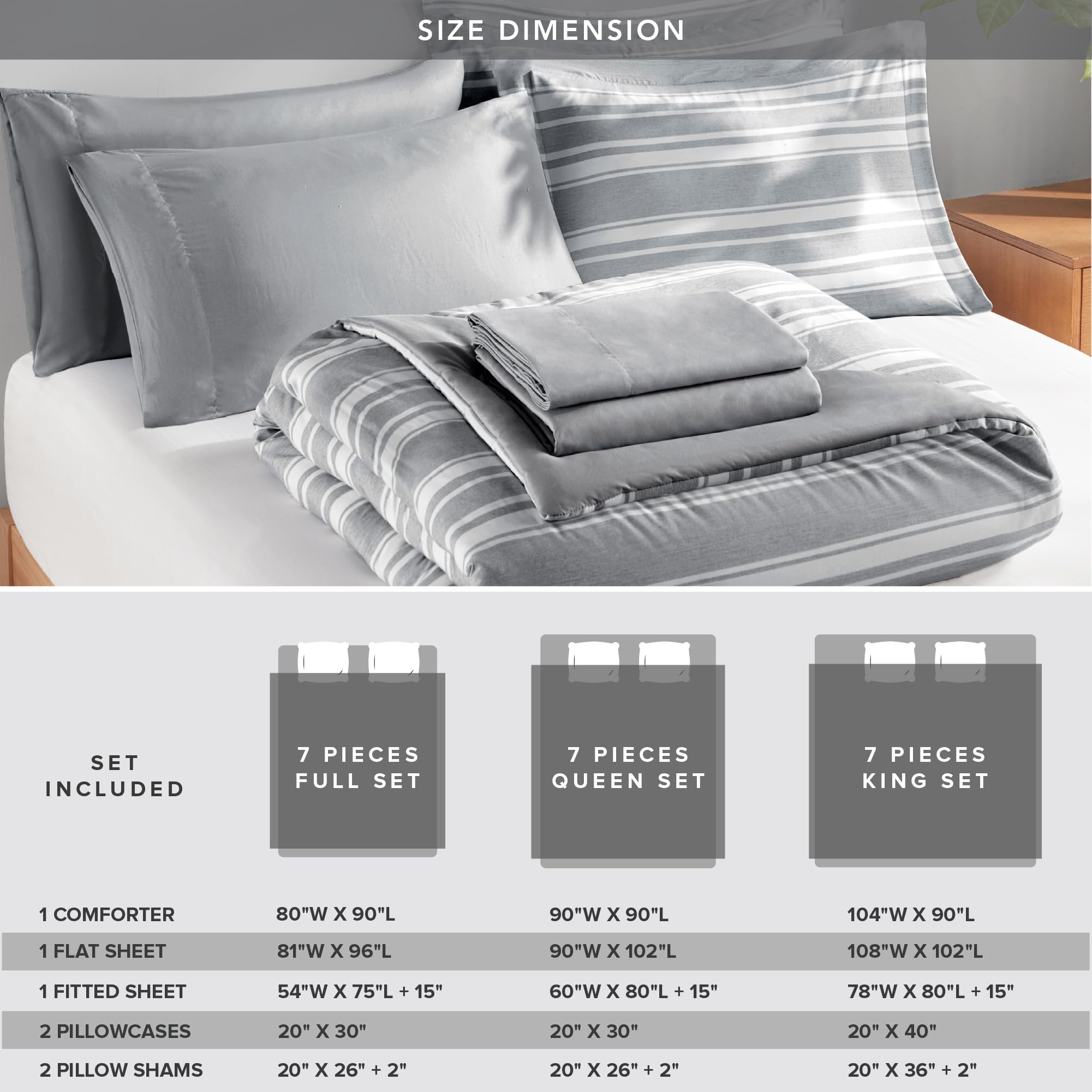 Weigelia Set Di Biancheria Da Letto King Size, Set Di