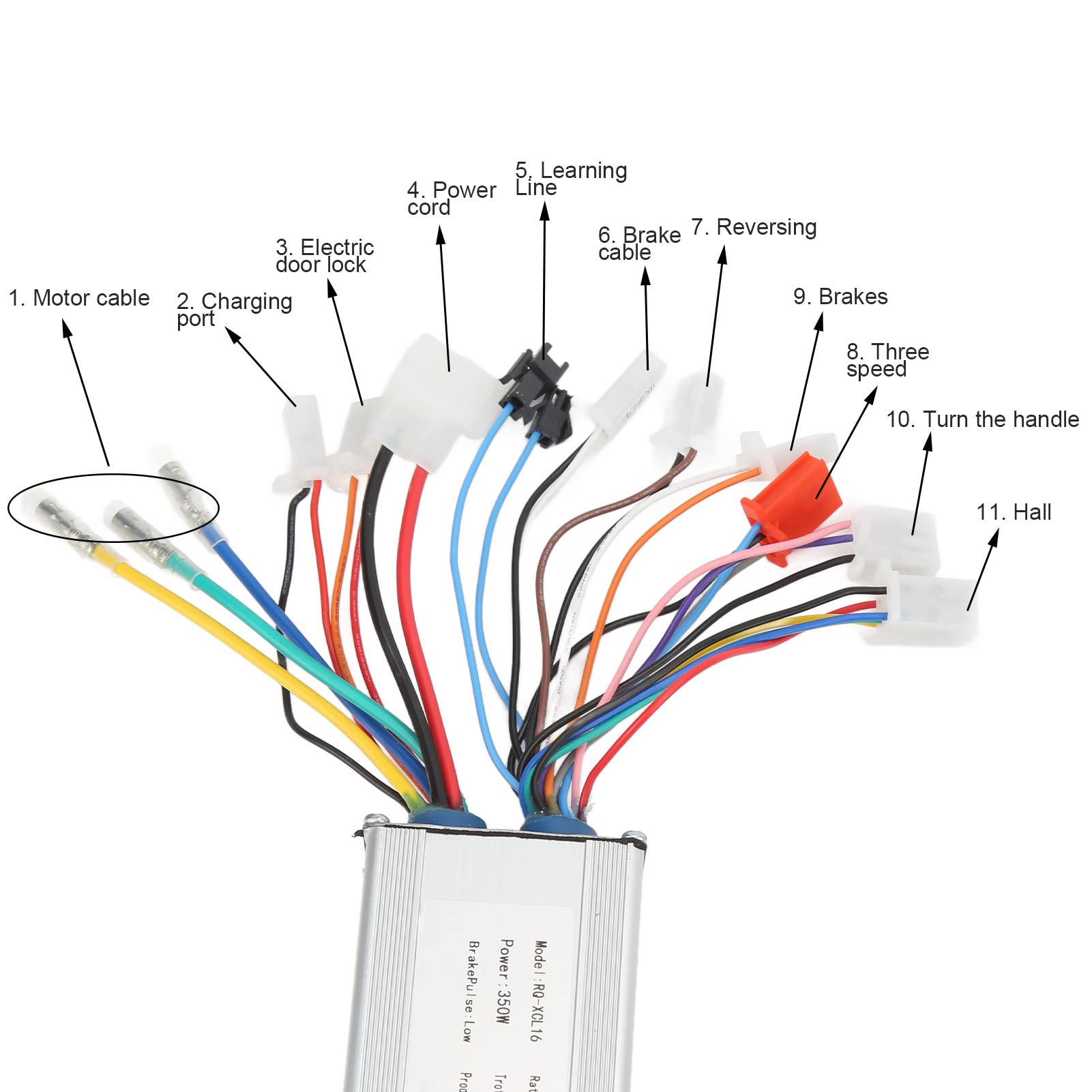 Amazon | WEYI 電動自転車モーターコントローラーセット、修理用24V