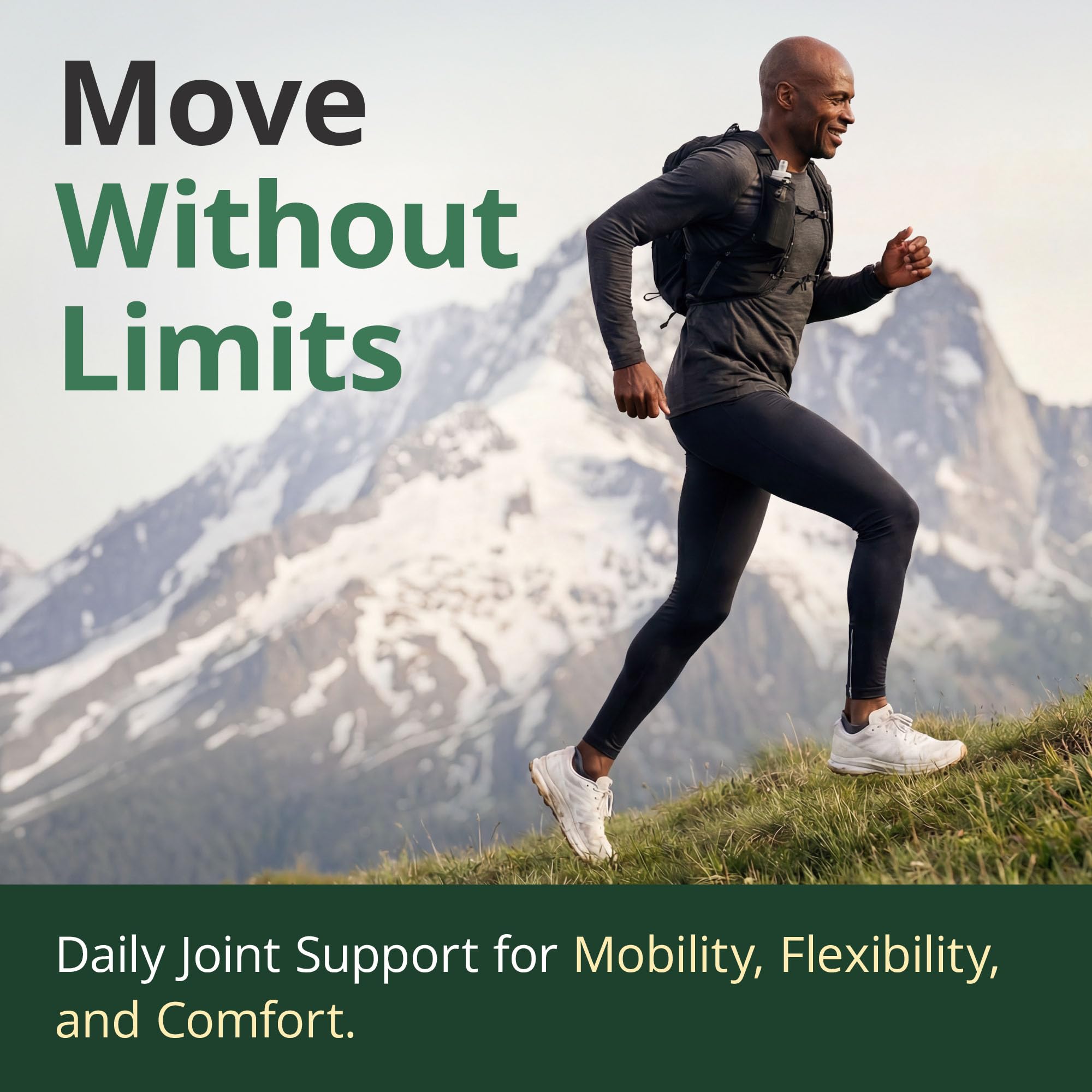 Vimerson Health - Glucosamina condroitina cúrcuma Msm boswellia – Suplemento para el alivio del dolor de articulaciones – Las mejores pastillas antiinflamatorias y antioxidantes para tu espalda, rodillas, manos y más – Natural y sin OGM