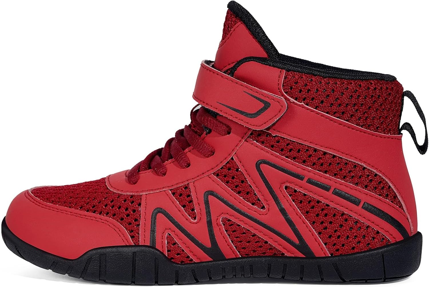 Kids Wrestling Shoes Boys Girls Youth Boxing Shoes Lightweight Fitness Training Sneakers Zero Drop Sole - Image 2