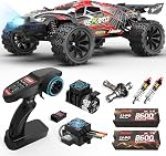 Hosim Mini 1:8 Sans pinceau RC Voitures pour adultes, VEXARO MAX 80KPH Camions Rc à grande vitesse rapide, 4WD Télécommande Voiture Tout Terrain RC Truggy Waterproof Off Road Hobby Grand Monster Truck avec 3S pile