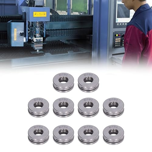 Miniatura 2 de 10 rodamientos de empuje de avión de rodamientos de metal desmontables en miniatura kit de rodamientos de metal axial (51100)