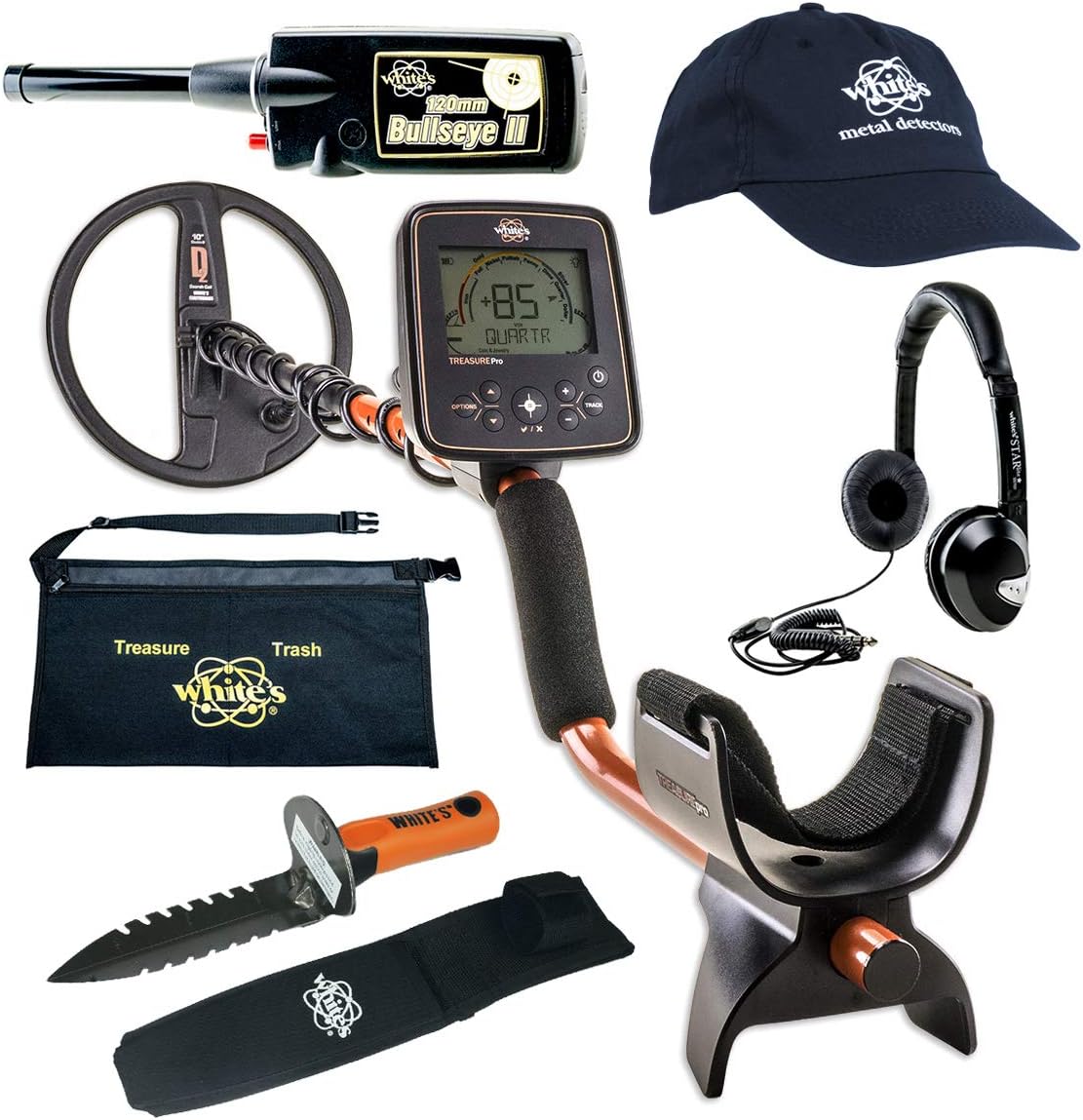 Whites Metal Detector Geared UP Bundle