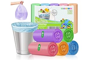 Small Trash Bags Bulk: Biodegradable Value Pack for Home & Office