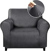 Vista 22 de molasofa Funda de sofá extragrande para decoración del hogar, suave funda de sofá de 3 cojines para sofá, funda de elastano similar al cuero. Funda