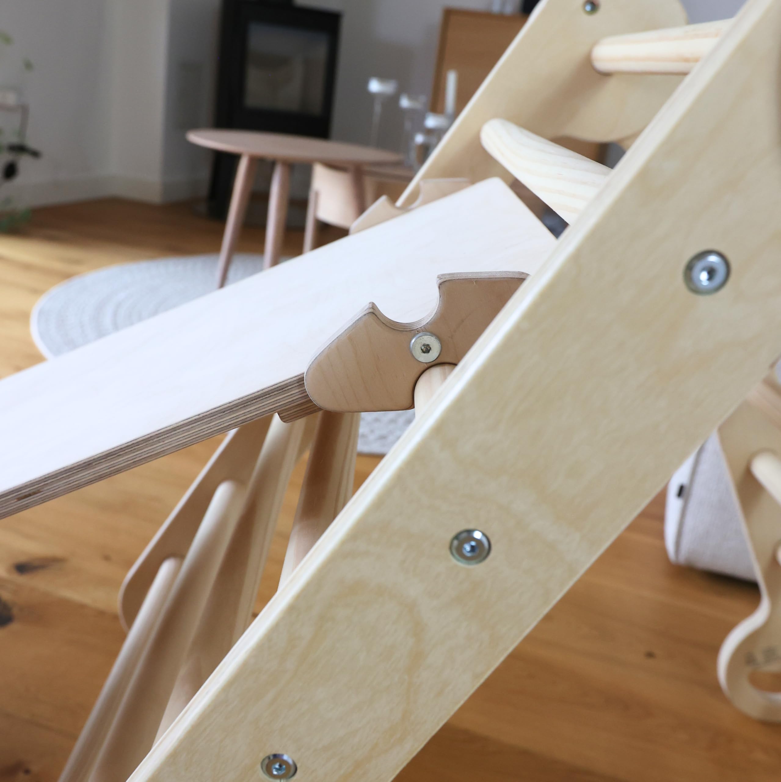 Rutsche, Hühnerleiter, Rutschbrett für Kletterdreieck oder Kletterbogen