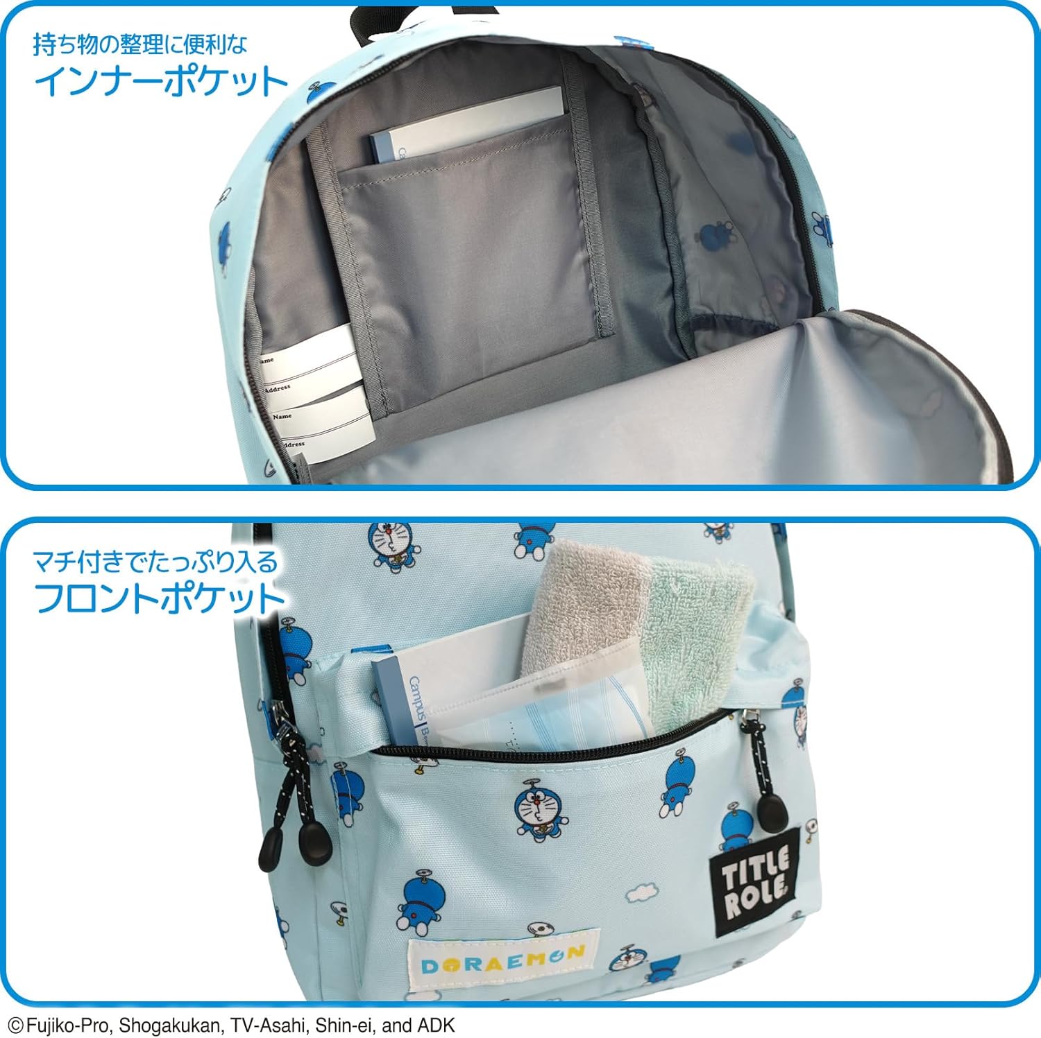 Unisex Kid's Casual Bag, Saxon Blue, F