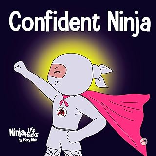 Grow Grit Press LLC Confident Ninja: A Children’s Book About Developing Self Confidence and Self Esteem