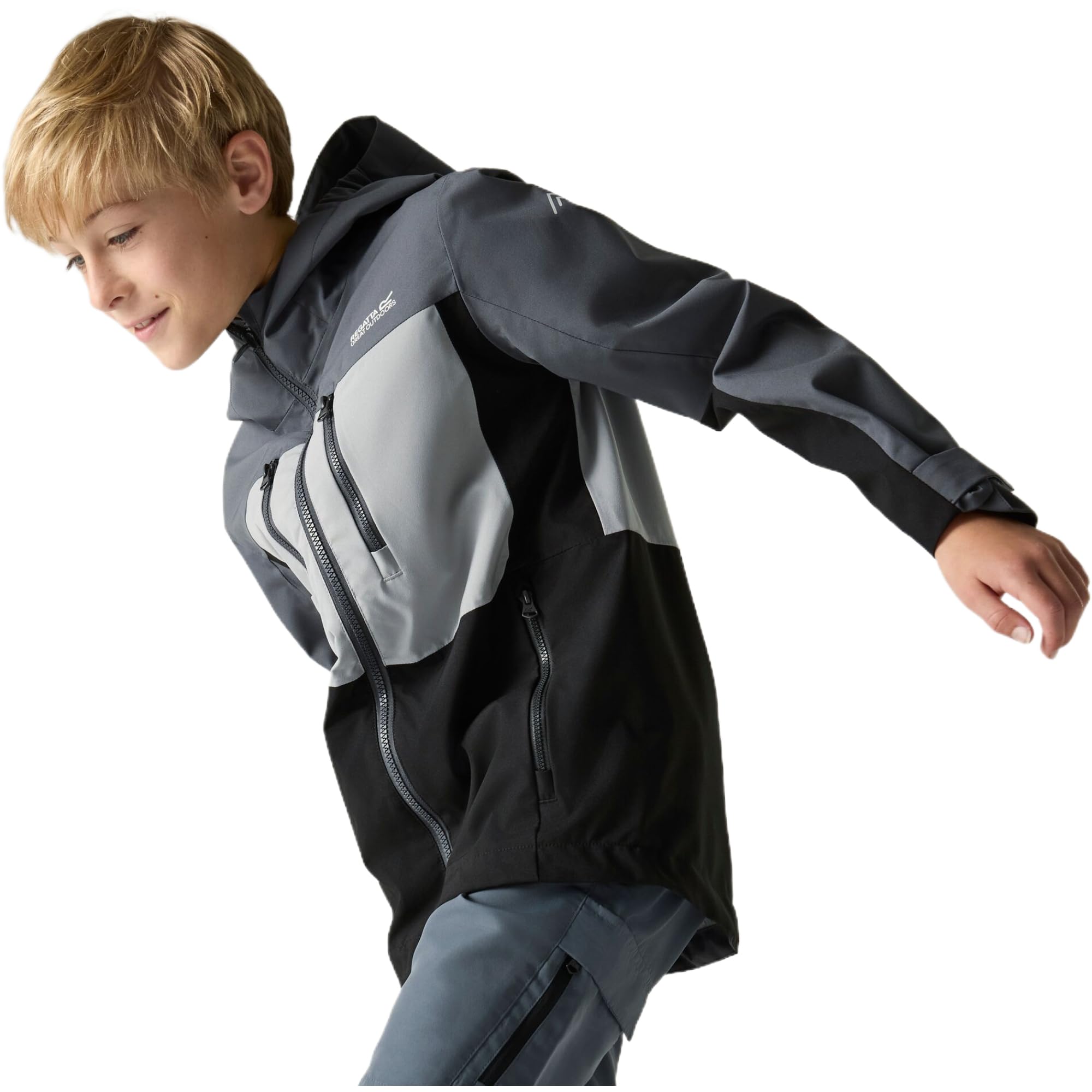 Regatta Unisex Kids Junior Highton Waterproof Jacket Insulated Walking Hiking Coat