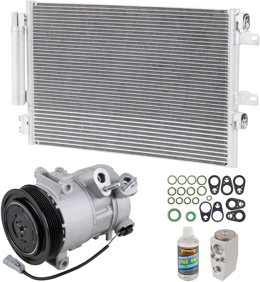 A/C Kit w/AC Compressor Condenser & Drier For Jeep Compass Patriot & Dodge Caliber 2010 2011 - BuyAutoParts 61-94116R6 New
