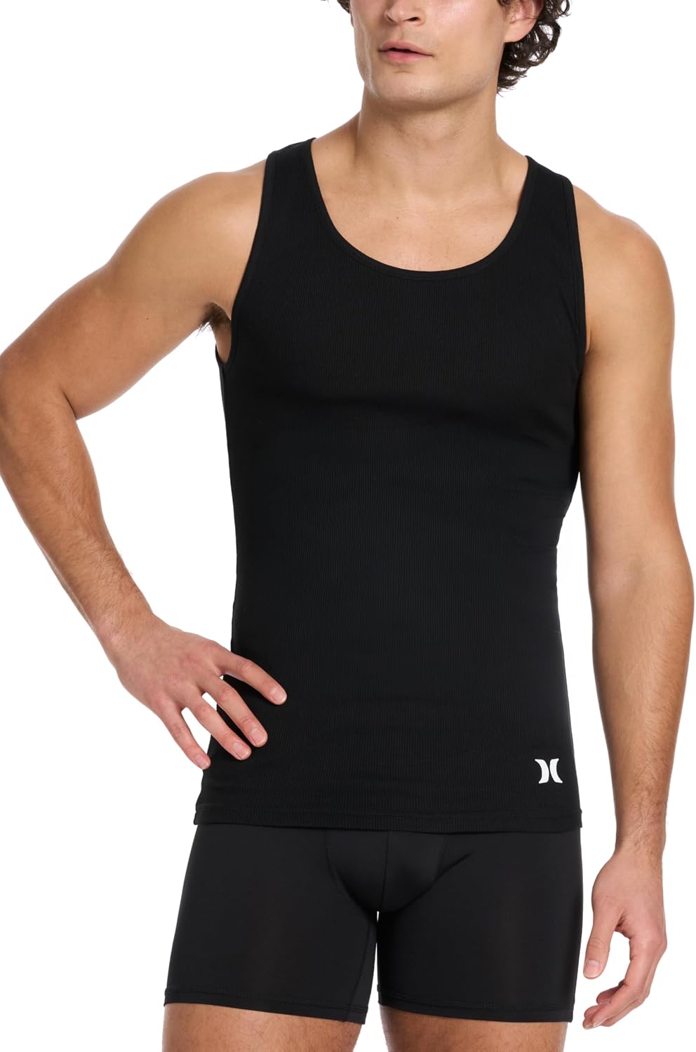 Hurley Men's 5-Pack Cotton Classic Rib Tank