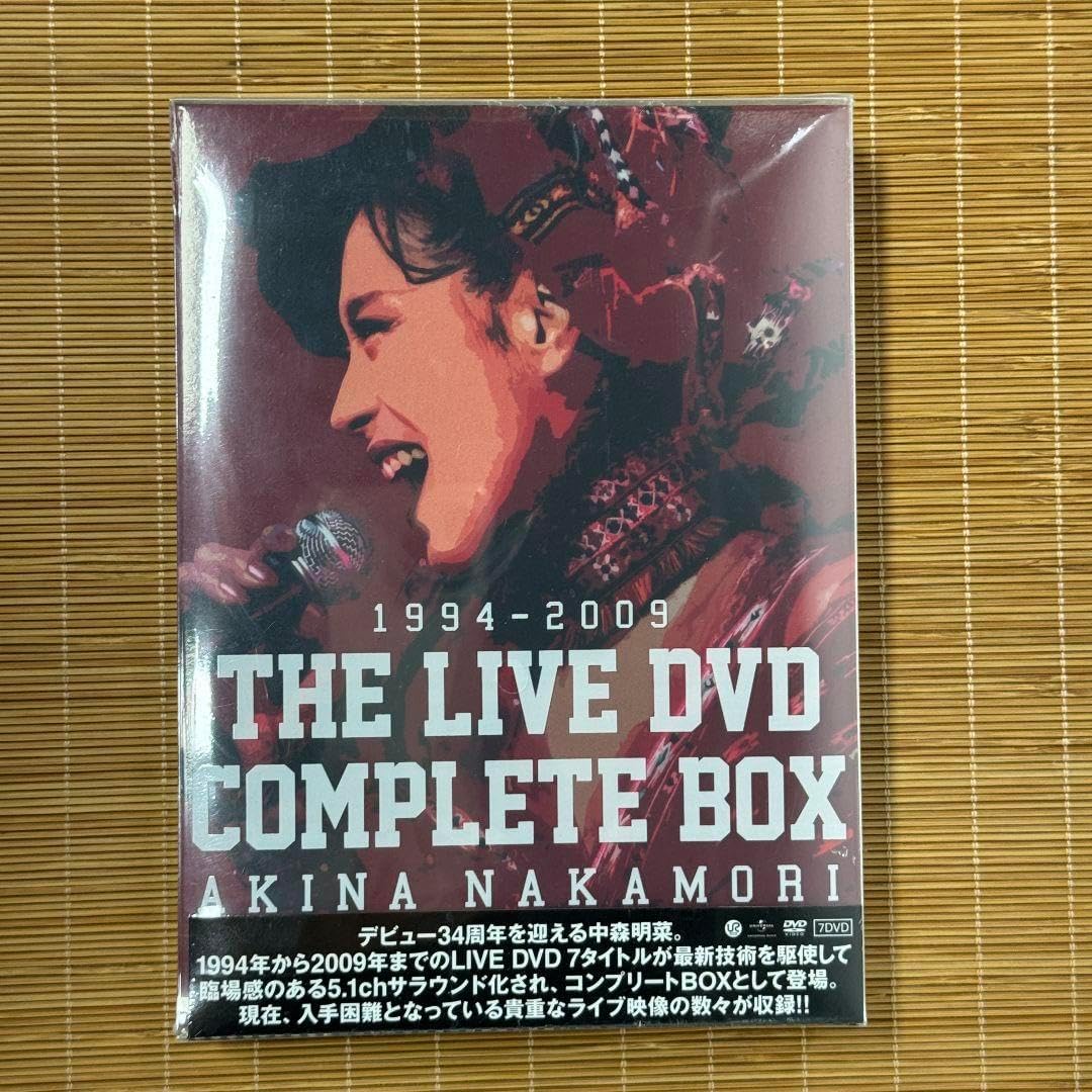 中森明菜 1994-2009 THE LIVE DVD COMPLETE BOX 中森明菜 1994-2009