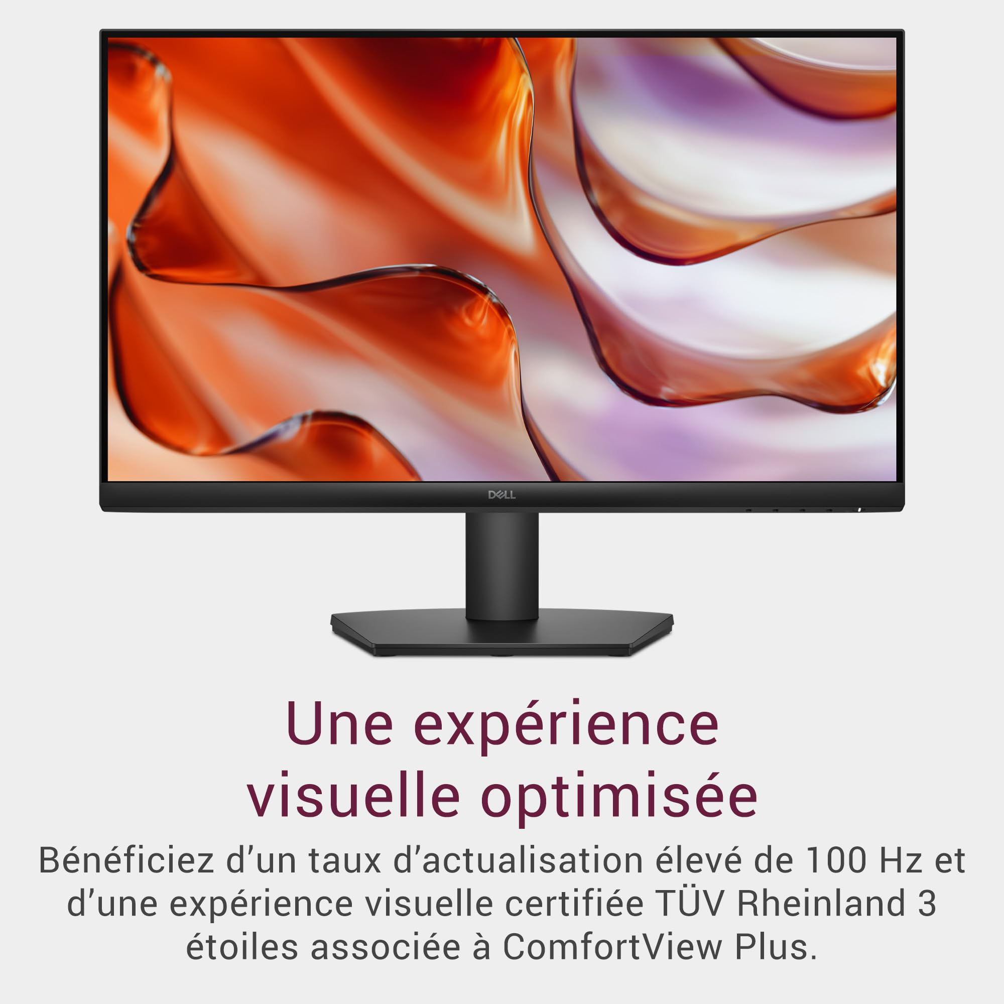 Dell 22 Écran PC - SE2225HM, Full HD (1920x1080), 100Hz, VA, 5ms, VESA (100x100mm), HDMI, VGA, Garantie 3 Ans, Noir