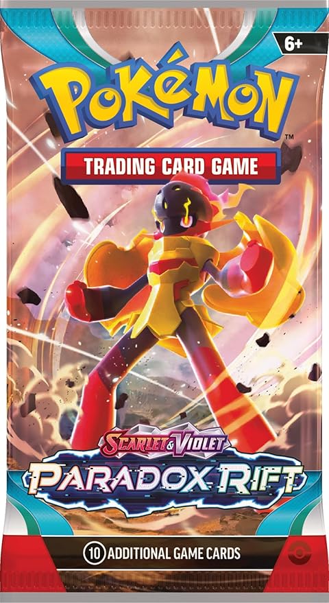 Pokemon TCG: Scarlet & Violet: Paradox Rift: Booster Pack - 10 Cartas miniatura 3