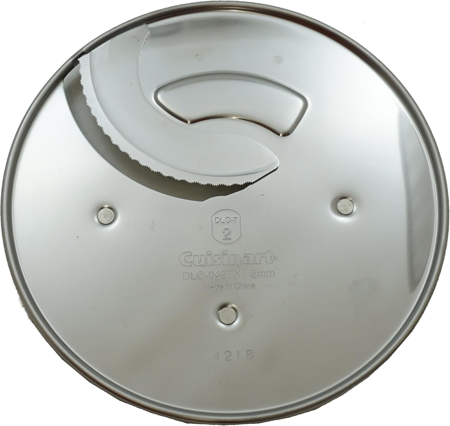 Cuisinart DLC-042TX-1 Replacement 2mm Thin Slicing Disc Fits Models DFP-14, DLC-2014, & MP-14 Only OEM Cuisinart DLC-042TX-1 Replacement 2mm Thin Slicing Disc Fits Models DFP-14, DLC-2014, & MP-14 Only OEM