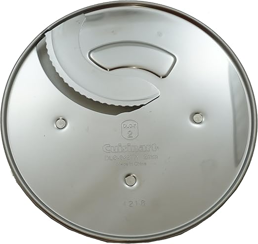 Cuisinart DLC-042TX-1 Replacement 2mm Thin Slicing Disc Fits Models DFP-14, DLC-2014, & MP-14 Only OEM