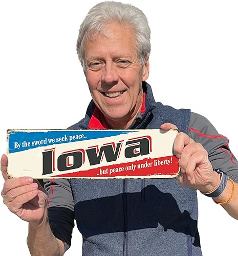 Miniatura 58 de SmartSign Letrero de metal vintage con texto en inglés "The Lone Star State" de 4 x 14 pulgadas, aluminio inoxidable de 40 mil con abrigo Texas