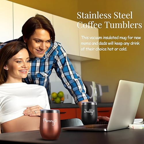 Miniatura 6 de Regalos para nueva mamá, paquete de 14 piezas de cuidado de mujeres por primera vez después del bebé, regalos de revelación de género para mamá y