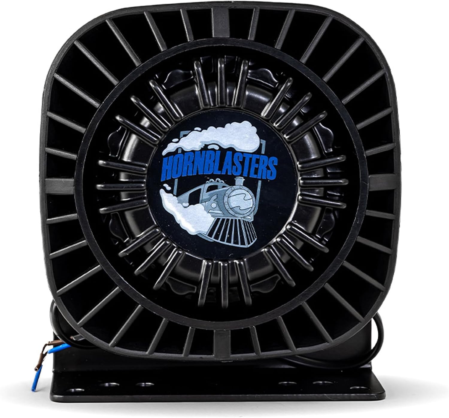 HornBlasters 100 Watt weather-resistant speaker.