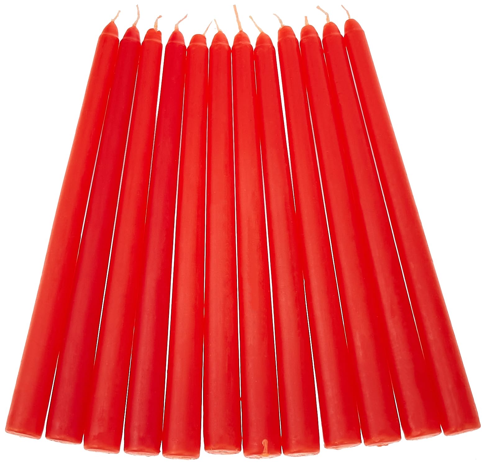 Taper Candles Red 10" 12Pcs/Box