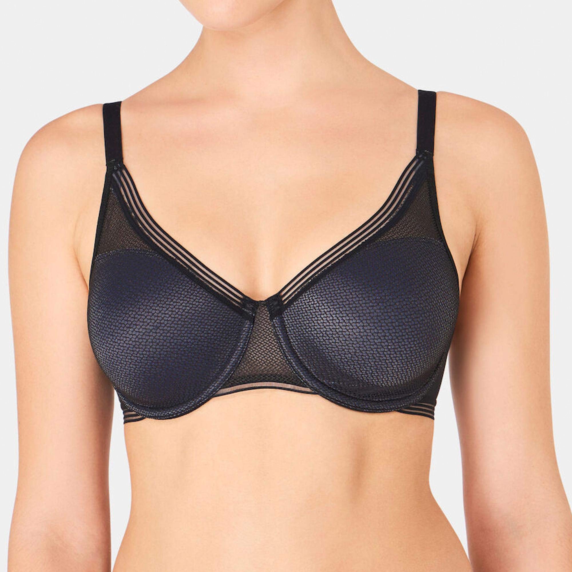Triumph Kobiety Infinite Sensation biustonosz minimalizujący, czarny, 75C