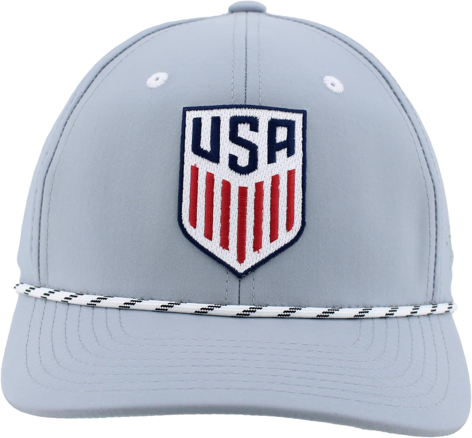 ZHATS World Cup Soccer Unisex-Adult U.s. Soccer Officially Licensed USMNT Snapback Patch Rope Hat