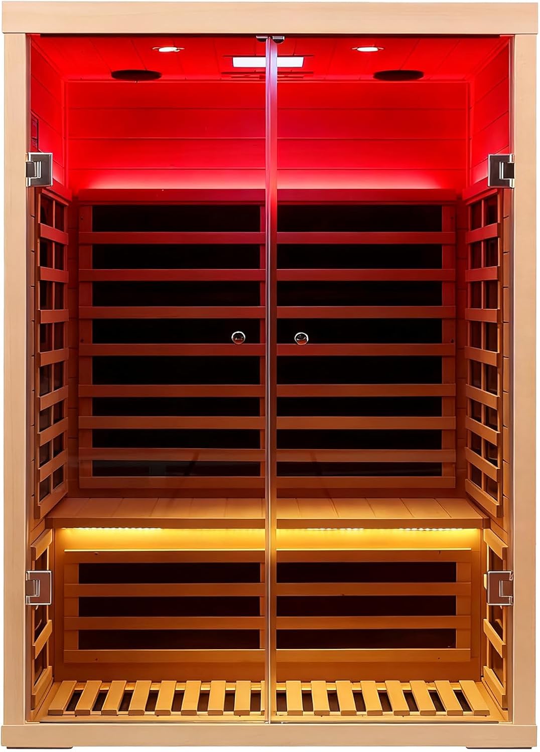 Smart App Control 2 Person Ultra Low EMF Infrared Sauna