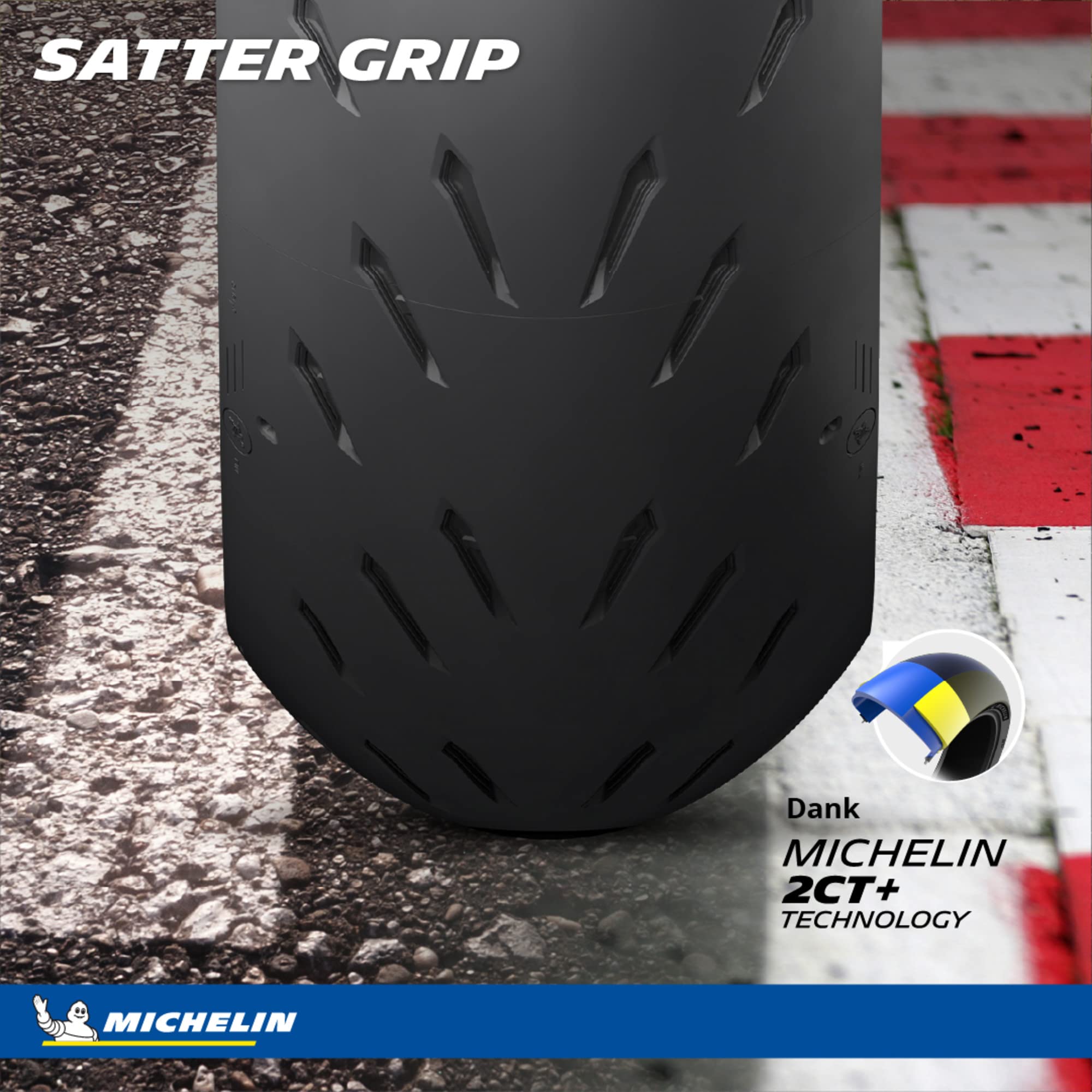MICHELIN Power GP Motorradreifen 120/70ZR17 (58W) Vorderrad