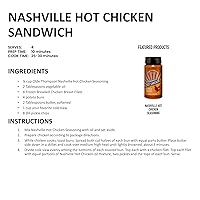 Vista 3 de Olde Thompson Nashville - Condimento de pollo caliente, especia de pollo caliente, 7.5 onzas