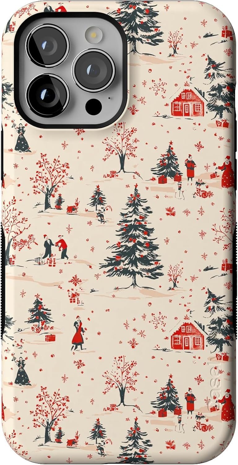 Casely iPhone 13 Pro Max Case | Winter Nostalgia | Vintage | Bold Protective Case Design | Compatible with MagSafe
