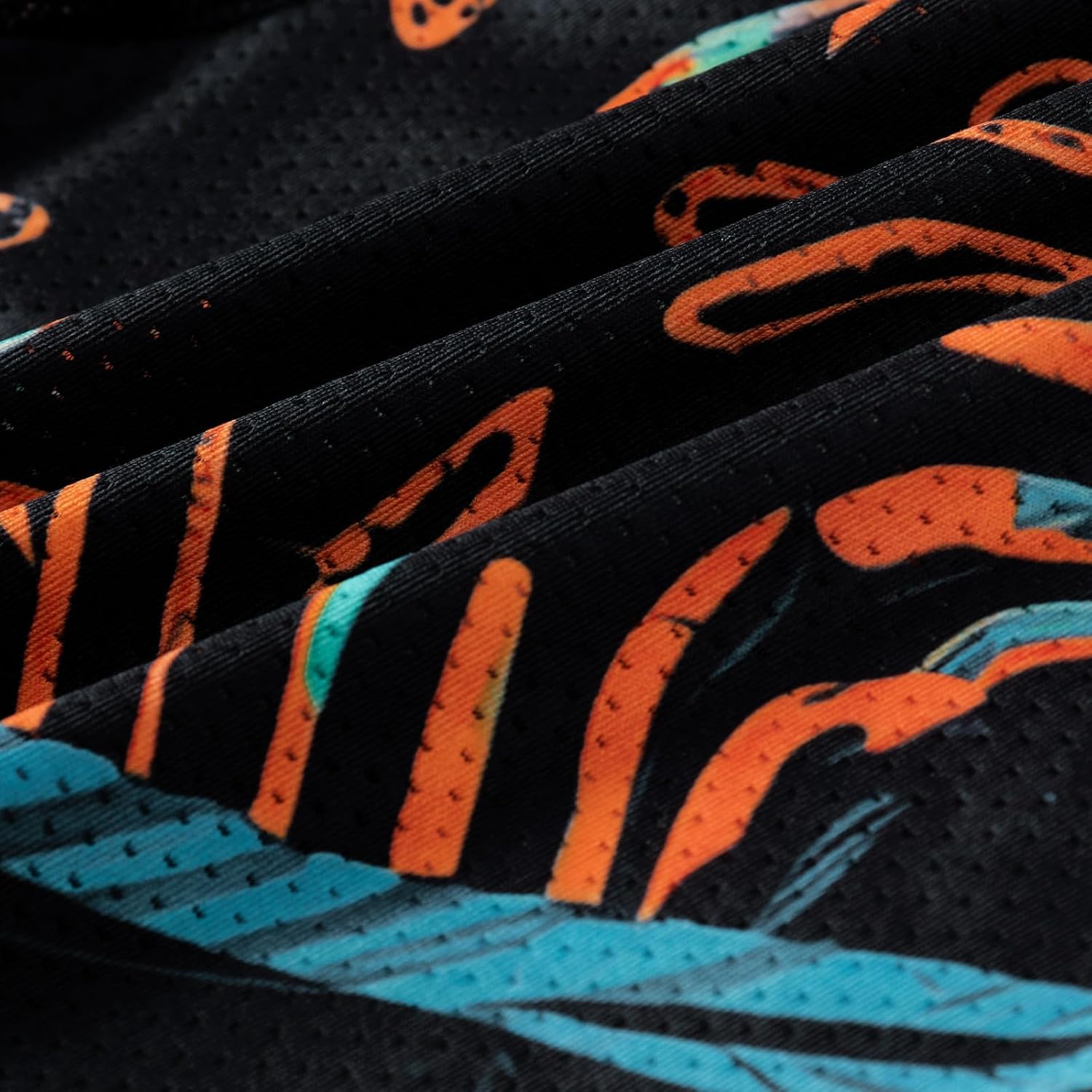 Cozople Mens Swim Trunks Quick Dry Bathing Suit with Compression Liner 5.5" Inseam Anti Chafe Beach Swim Shorts - Image 2