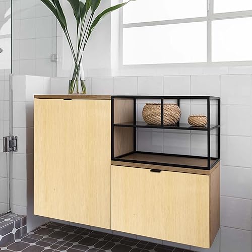 Miniatura 121 de Arthome - Papel tapiz para despegar y pegar, contacto de madera negra, papel tapiz negro, papel tapiz autoadhesivo y extraíble para encimera, Negro