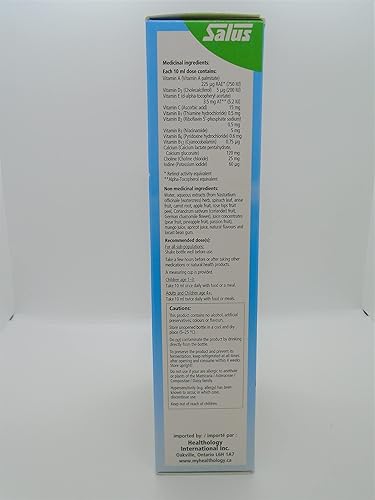 Miniatura 3 de SALUS Multivitamínico líquido Kindervital para niños (16.9 fl oz)