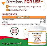 Vista 10 de Trukitin - Carpeta de fosfato a base de quitosina para gatos y perros, ingredientes naturales de grado humano para suplemento de apoyo renal