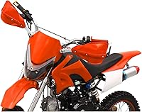 Vista 7 de PowerMotor Paramanos para motocicleta, protectores de mano universales con barra de cepillo de aluminio para motocicletas Pit Bikes, accesorios