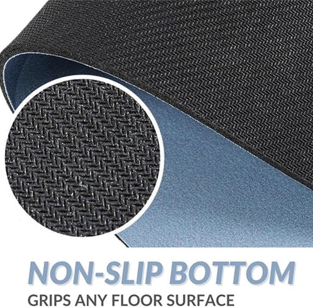 Modrnizd Magic Mat, Modernized Magic Mat Bathroom, Modernized Bath Mat, Bath Mats for Bathroom, Bathroom Mat Quick Dry, Non Skid Waterproof Comfort Standing Rugs (Gray Rectangle, 23.6x35.4in)