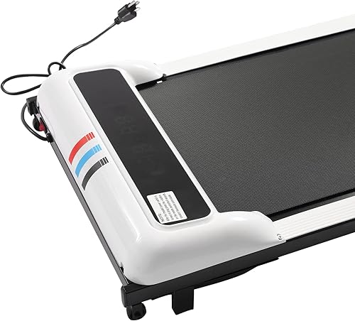 Miniatura 6 de Cinta de correr plegable eléctrica plana, dispositivo de seguridad inteligente portátil para correr, ultra delgado, debajo del escritorio, para