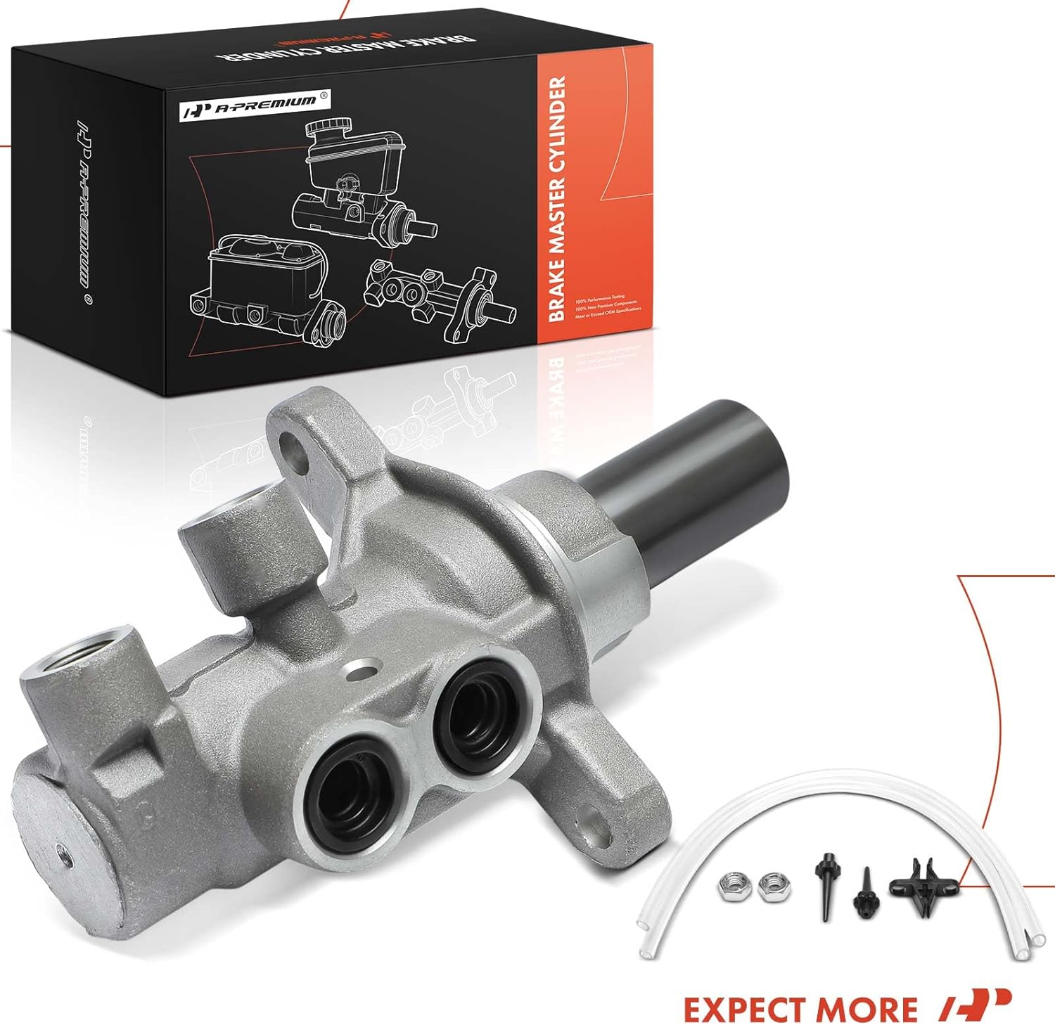 A-Premium Brake Master Cylinder Compatible with Ford Vehicles - Focus 2017-2018, Transit Connect 2014-2022