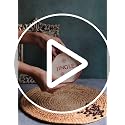 Image of WEAVING HOMES Ceramic Jingle Handmade Dessert Plate (Set of 1) - Plates, Sweet Plates, Gifts for Anniversary and Return Gifts for Women, Cute Gifts for Girls