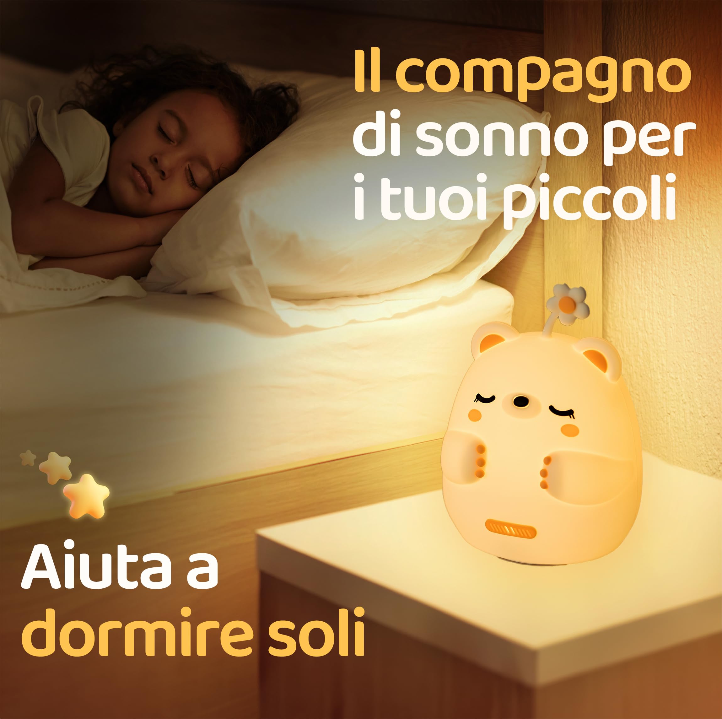 Lampada personalizzata con nome incisa 3d Luce notturna bambino bambina bambini