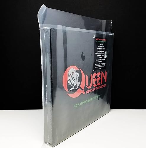 Miniatura 5 de Juego de 5 fundas exteriores XL para 6-8 discos de vinilo LP de 15 pulgadas con solapa de plástico de polietileno de 4 mil NAF (+ 1 imán de DJ