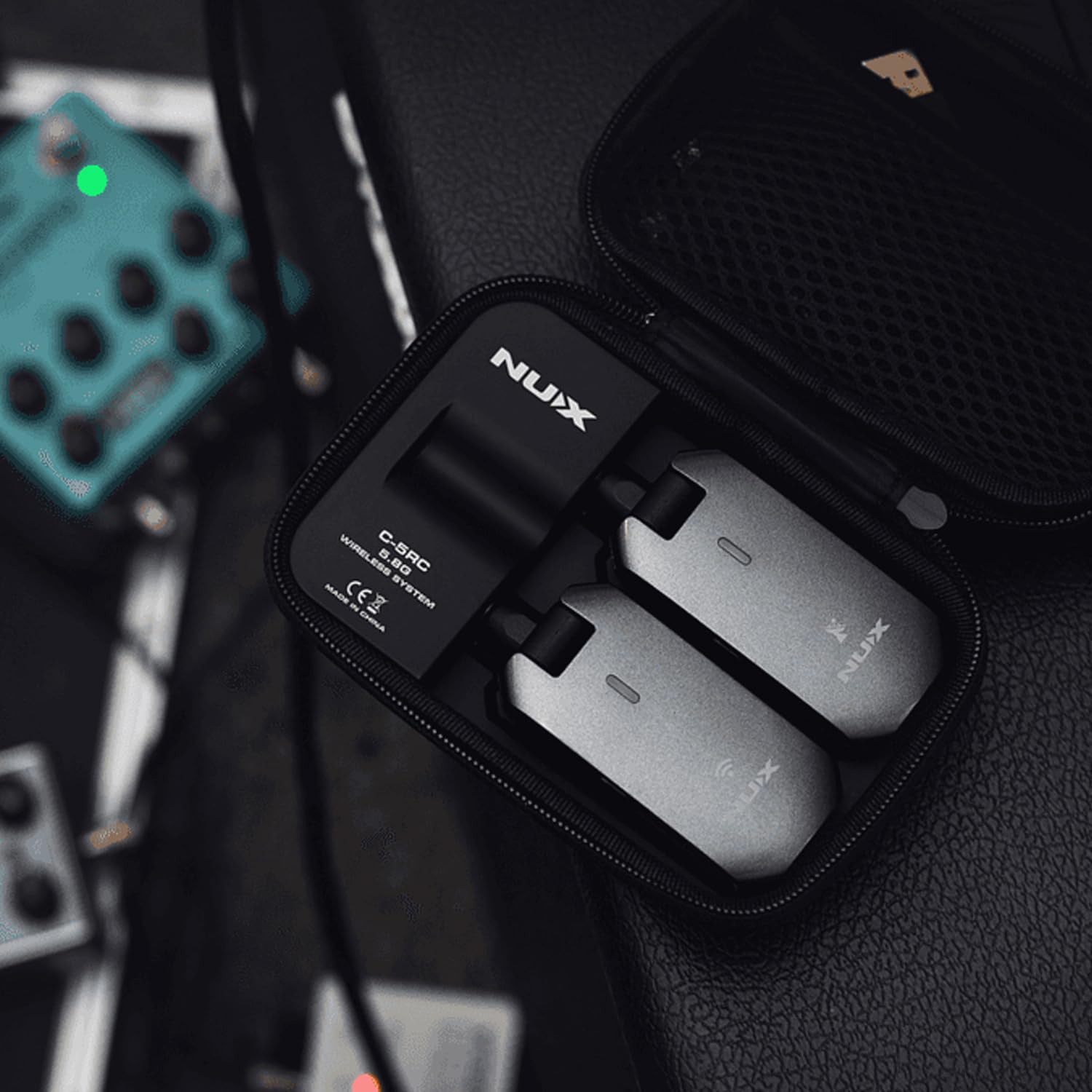 NUX C-5RC Wireless System 5.8GHz per chitarra + manovella keepdrum
