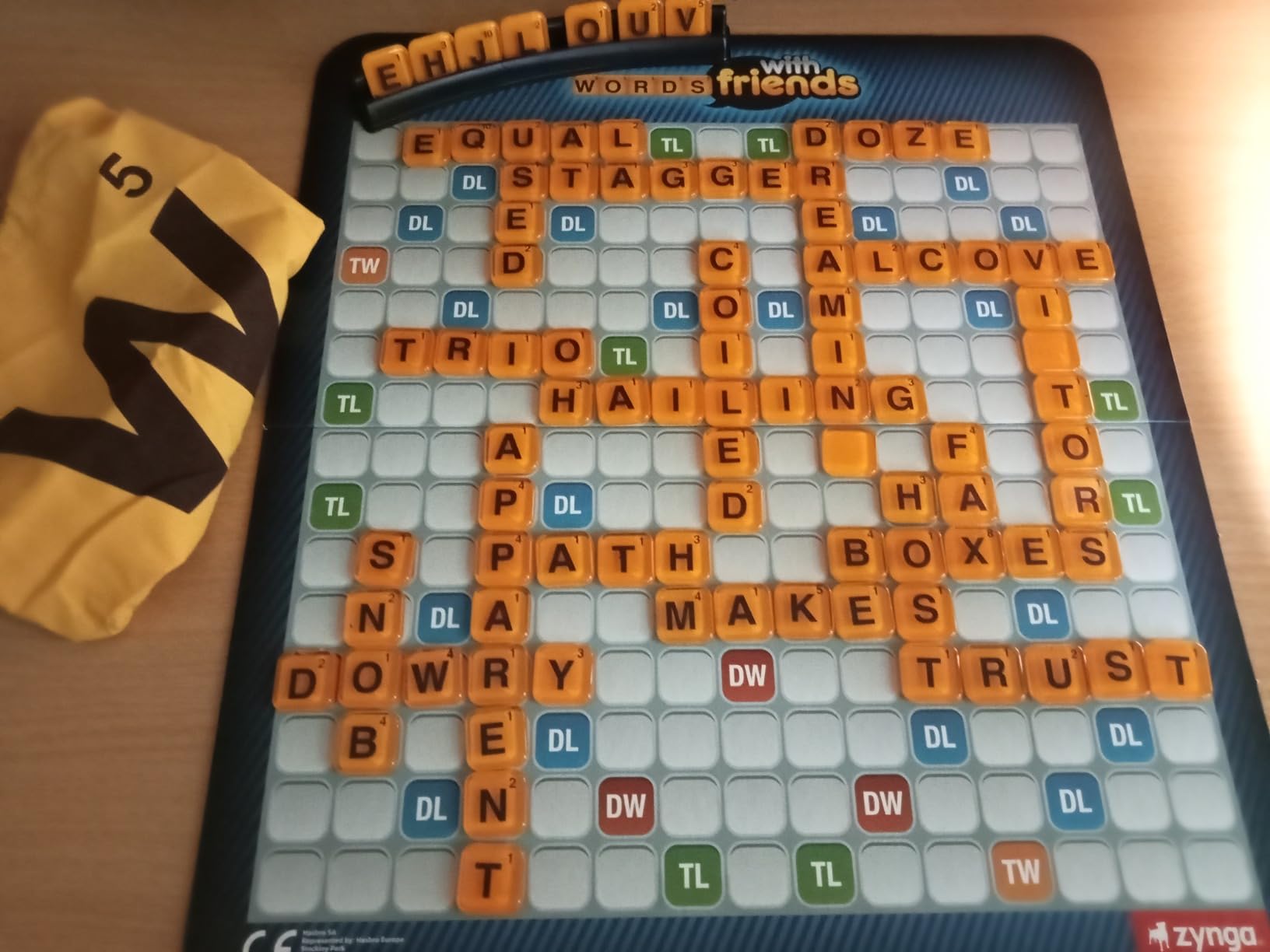 Different as Scrabble