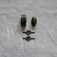 Vista 33 de Espada samurái japonesa KOSHIRAE – Fuchi Kashira Menuki 01-77