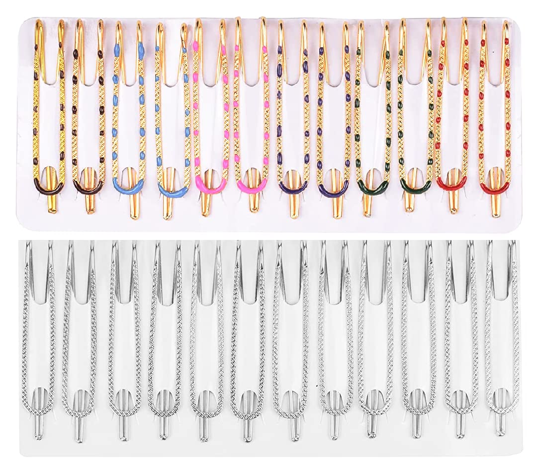 See full amazon price history chart for Myynti Sari Plates Pins U Shape Fancy Saree Safety Pins Dupatta Pin Sadi Clip Traditional Brooch Accessories for Women and Girls 24 PCS (Silver-Multicolor) Myynti Sari Plates Pins U Shape Fancy Saree Safety Pins Dupatta Pin Sadi Clip Traditional Brooch Accessories for Women and Girls 24 PCS (Silver-Multicolor) (B0BC3QPPSY) Amazon Price History, Amazon Price Tracker