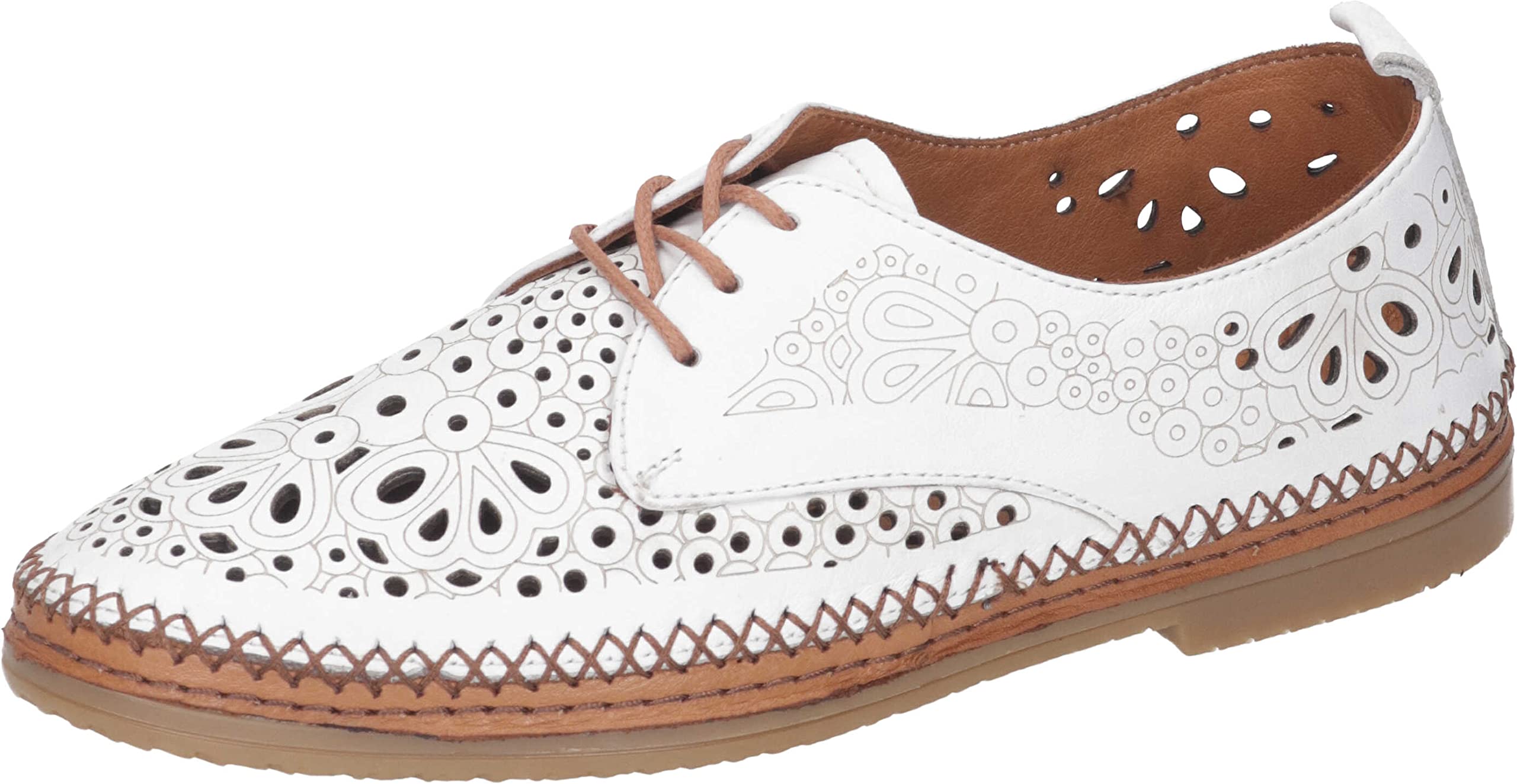 Manitu 850022-03, Sneaker, Weiß,