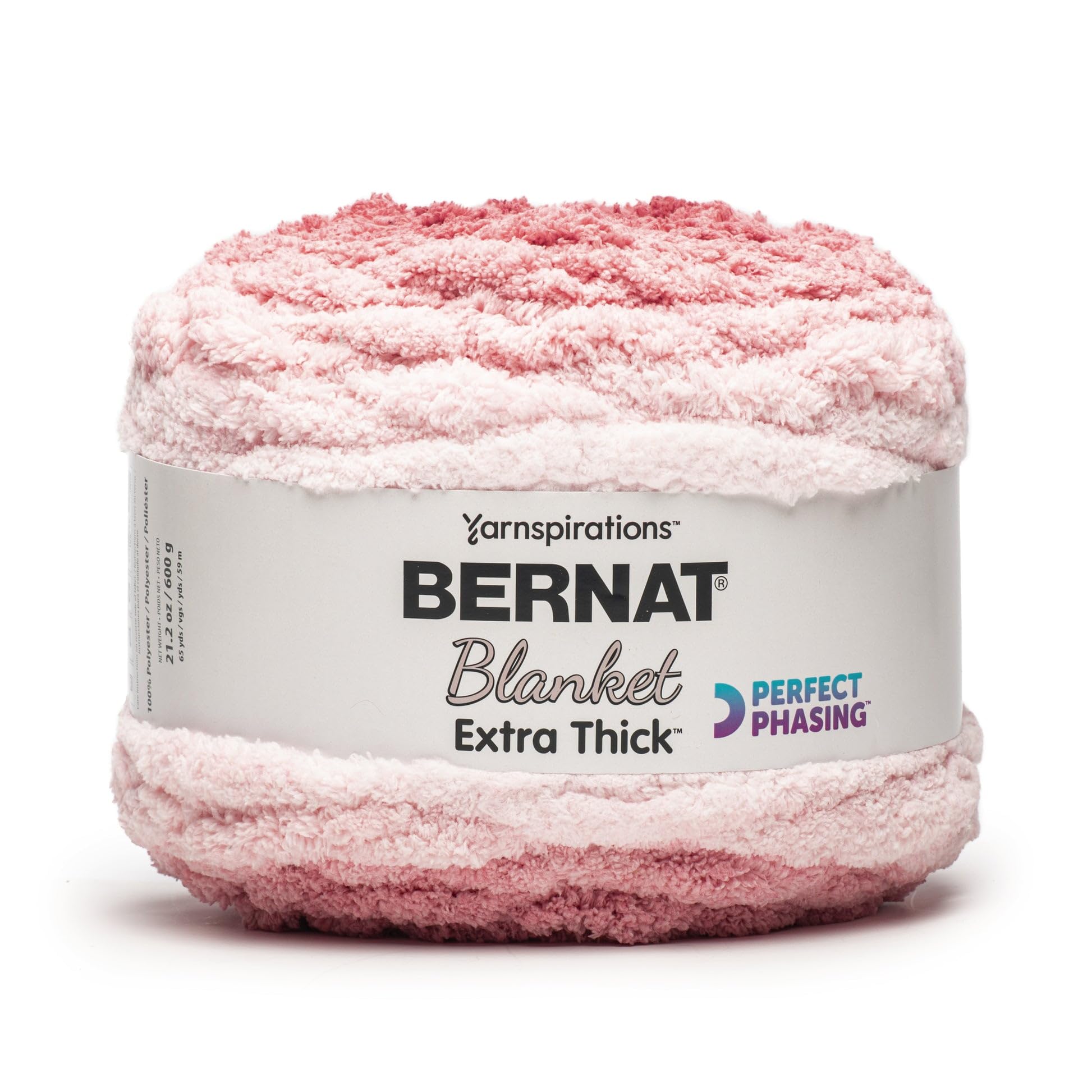 Lana para tejer mantas grandes de sofá Bernat extra gruesa color rojo ladrillo 600g